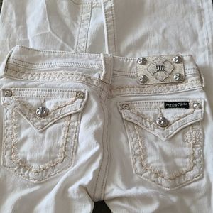 MISS ME white boot cut